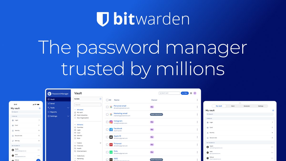 Менеджер паролей: пять лет с Bitwarden